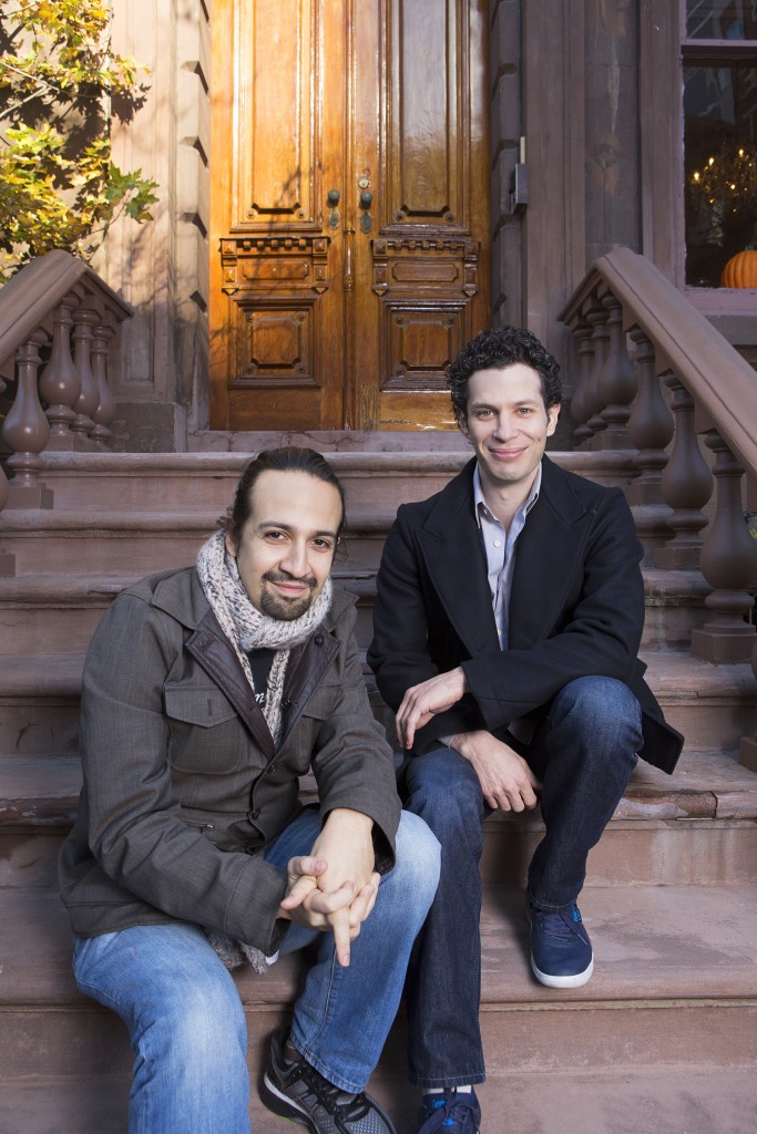Lin-Manuel Miranda (left) and Thomas Kail have developed a close and trusting creative rapport that has led to two groundbreaking shows. Photo: Robert Adam Mayer.