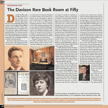 HISTORICAL ROW: THE DAVISON RARE BOOK ROOM at Fifty 