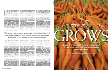 Wesleyan Grows 