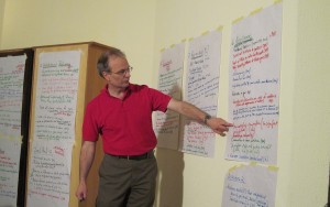 Tjip Walker facilitates a conflict assessment in Abuja, Nigeria.