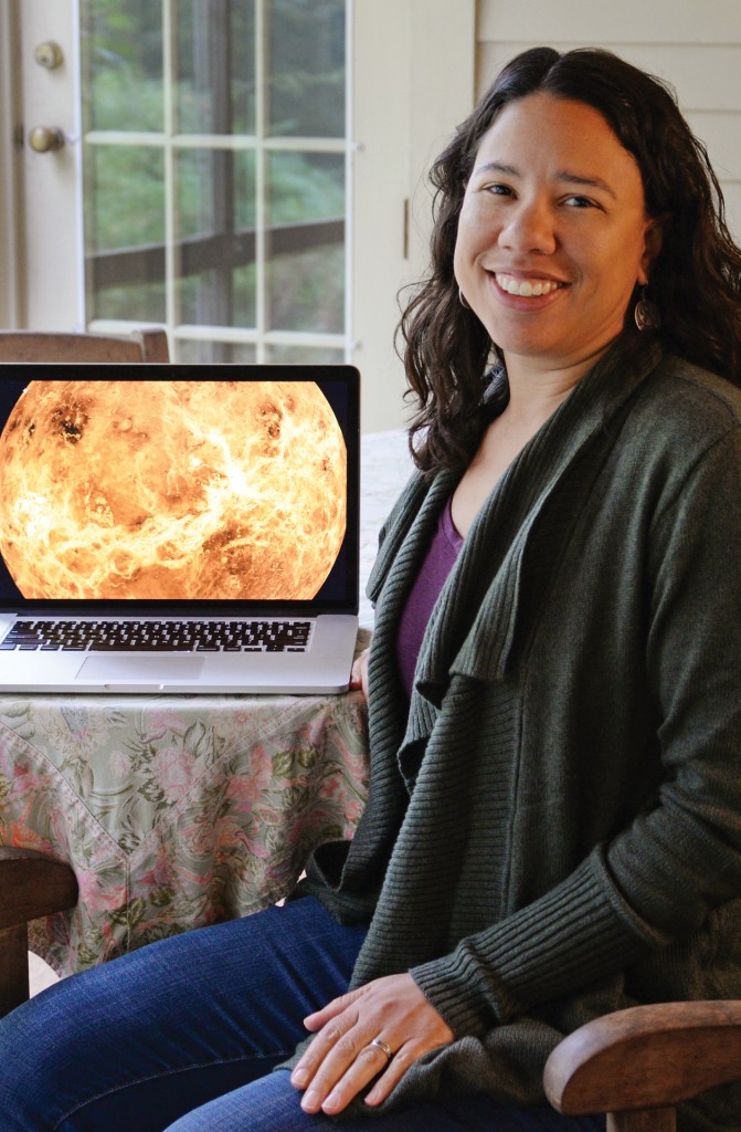 Martha Gilmore, George I. Seney Professor of Geology, is an expert on terrestrial planets, and a science team member on two NASA investigations of Venus, the DAVINCI and the VERITAS missions. Both have the potential to add much to our knowledge about the formation of our solar system. PhotO:  Olivia Drake.