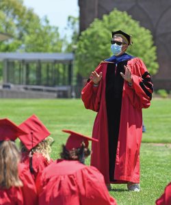 Michael Roth at Commencement